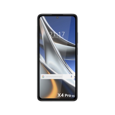 Protector Cristal Templado Completo 5D Full Glue Negro para Xiaomi POCO X4 Pro 5G Vidrio