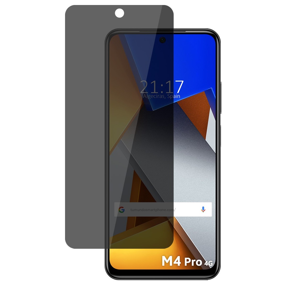 Protector Pantalla Hidrogel Privacidad Antiespías para Xiaomi POCO M4 Pro 4G