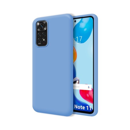 Funda Silicona Líquida Ultra Suave para Xiaomi Redmi Note 11 / 11S color Azul