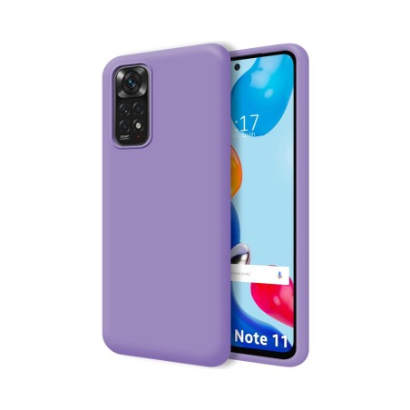 Funda Silicona Líquida Ultra Suave para Xiaomi Redmi Note 11 / 11S color Morada