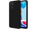 Funda Silicona Líquida Ultra Suave para Xiaomi Redmi Note 11 / 11S color Negra