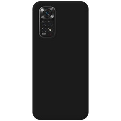 Funda Silicona Líquida Ultra Suave para Xiaomi Redmi Note 11 / 11S color Negra 2