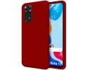 Funda Silicona Líquida Ultra Suave para Xiaomi Redmi Note 11 / 11S color Roja