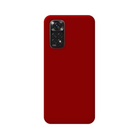 Funda Silicona Líquida Ultra Suave para Xiaomi Redmi Note 11 / 11S color Roja