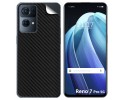 Pegatina Vinilo Autoadhesiva Textura Carbono para Oppo Reno 7 Pro 5G
