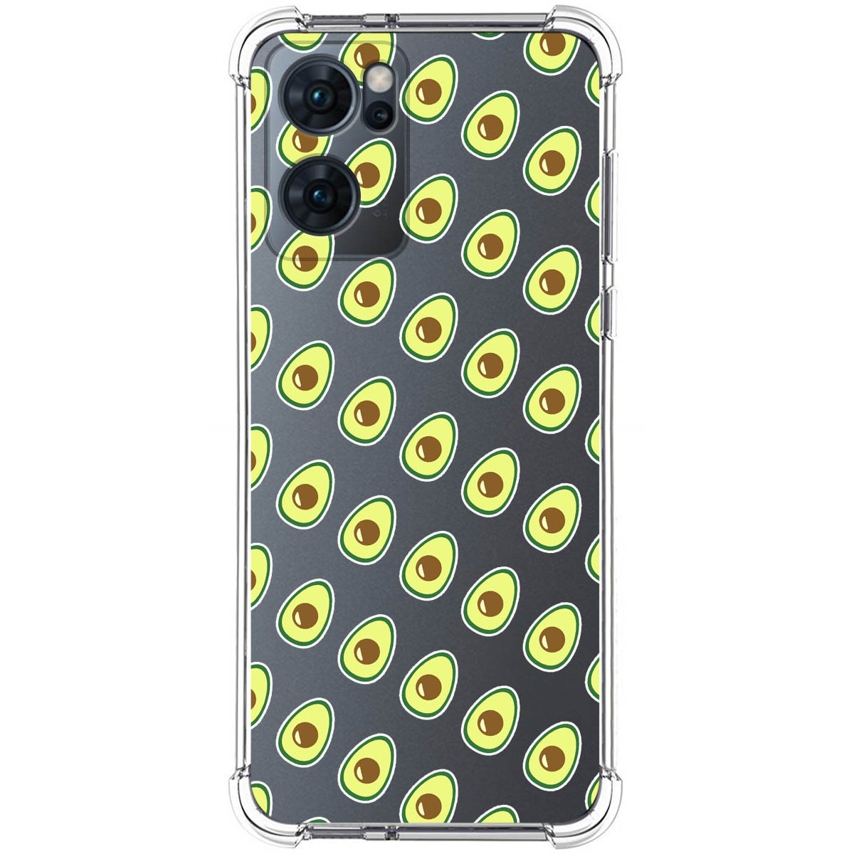 Funda Silicona Antigolpes para Oppo Reno 7 5G diseño Aguacate Dibujos