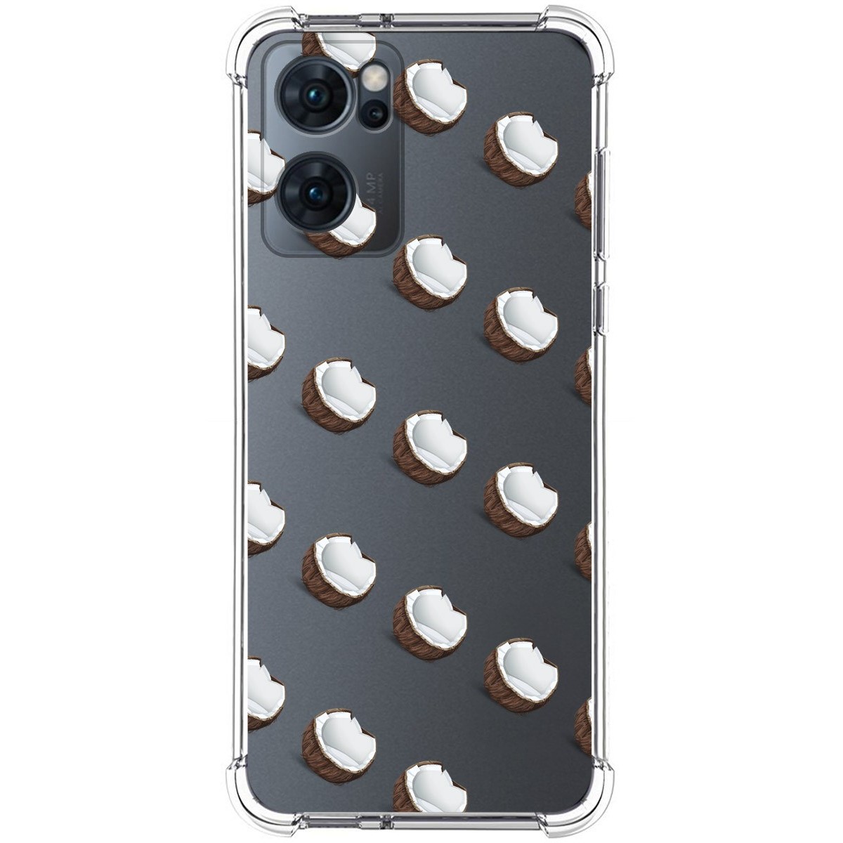 Funda Silicona Antigolpes para Oppo Reno 7 5G diseño Cocos Dibujos