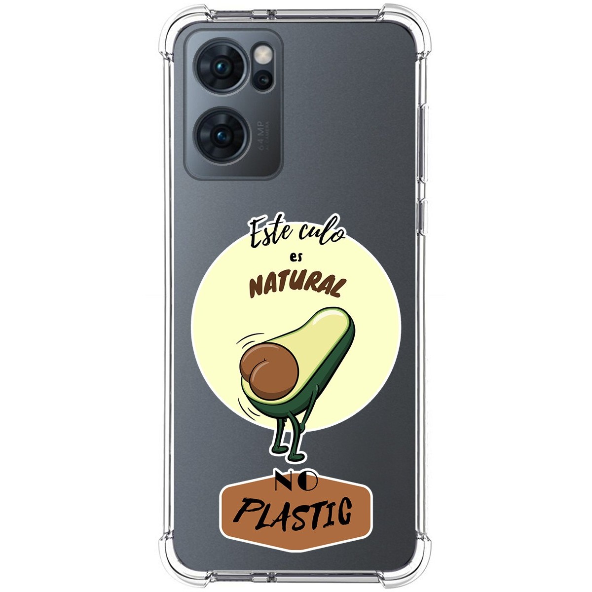 Funda Silicona Antigolpes para Oppo Reno 7 5G diseño Culo Natural Dibujos