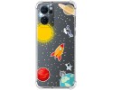 Funda Silicona Antigolpes para Oppo Reno 7 5G diseño Espacio Dibujos