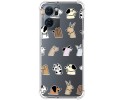 Funda Silicona Antigolpes para Oppo Reno 7 5G diseño Perros Dibujos