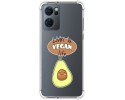 Funda Silicona Antigolpes para Oppo Reno 7 5G diseño Vegan Life Dibujos