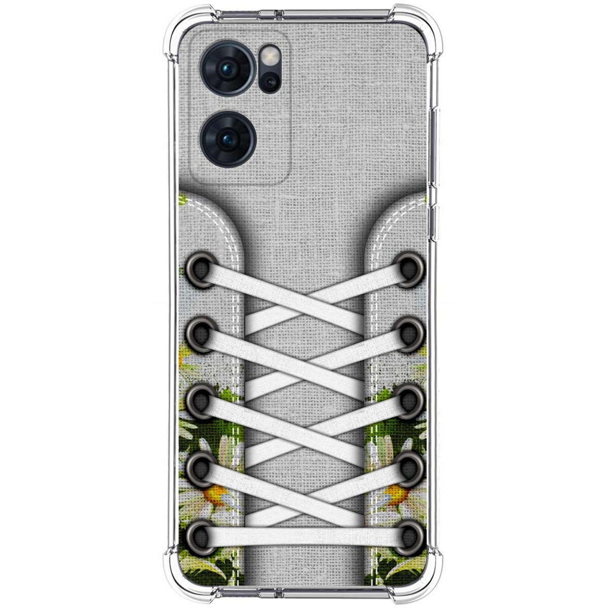 Funda Silicona Antigolpes para Oppo Reno 7 5G diseño Zapatillas 08 Dibujos