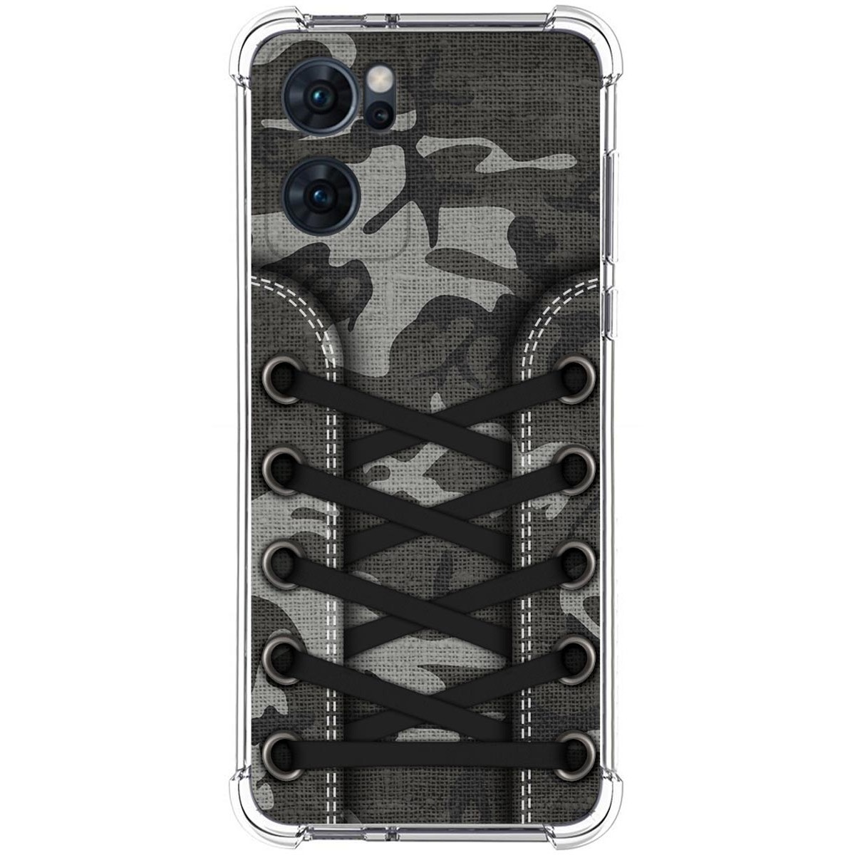 Funda Silicona Antigolpes para Oppo Reno 7 5G diseño Zapatillas 15 Dibujos