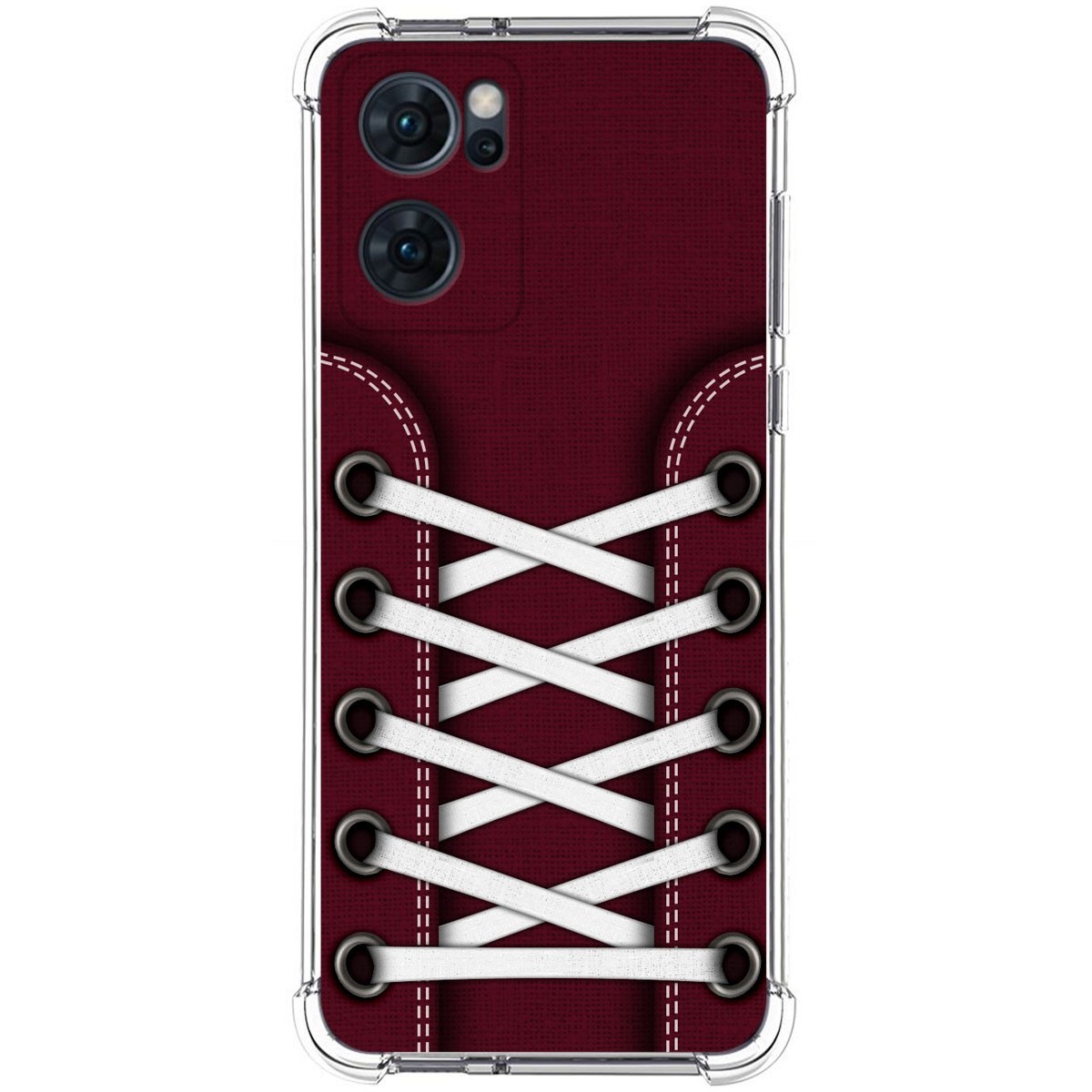 Funda Silicona Antigolpes para Oppo Reno 7 5G diseño Zapatillas 17 Dibujos