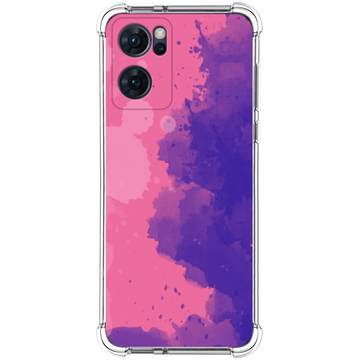 Funda Silicona Antigolpes para Oppo Reno 7 5G diseño Acuarela 07 Dibujos