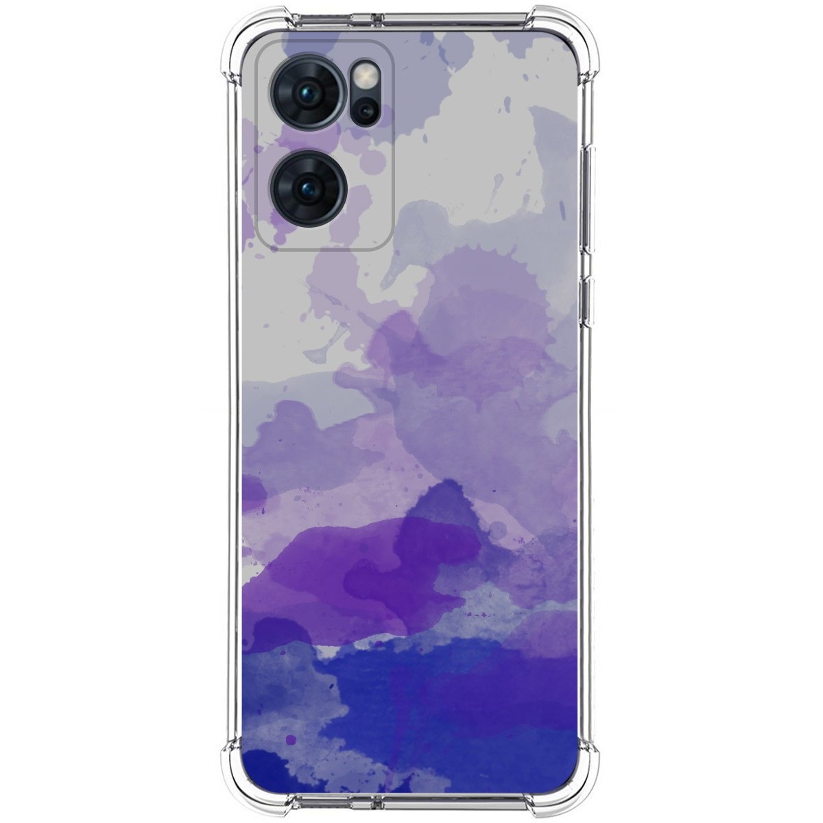 Funda Silicona Antigolpes para Oppo Reno 7 5G diseño Acuarela 09 Dibujos