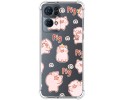 Funda Silicona Antigolpes para Oppo Reno 7 Pro 5G diseño Cerdos Dibujos