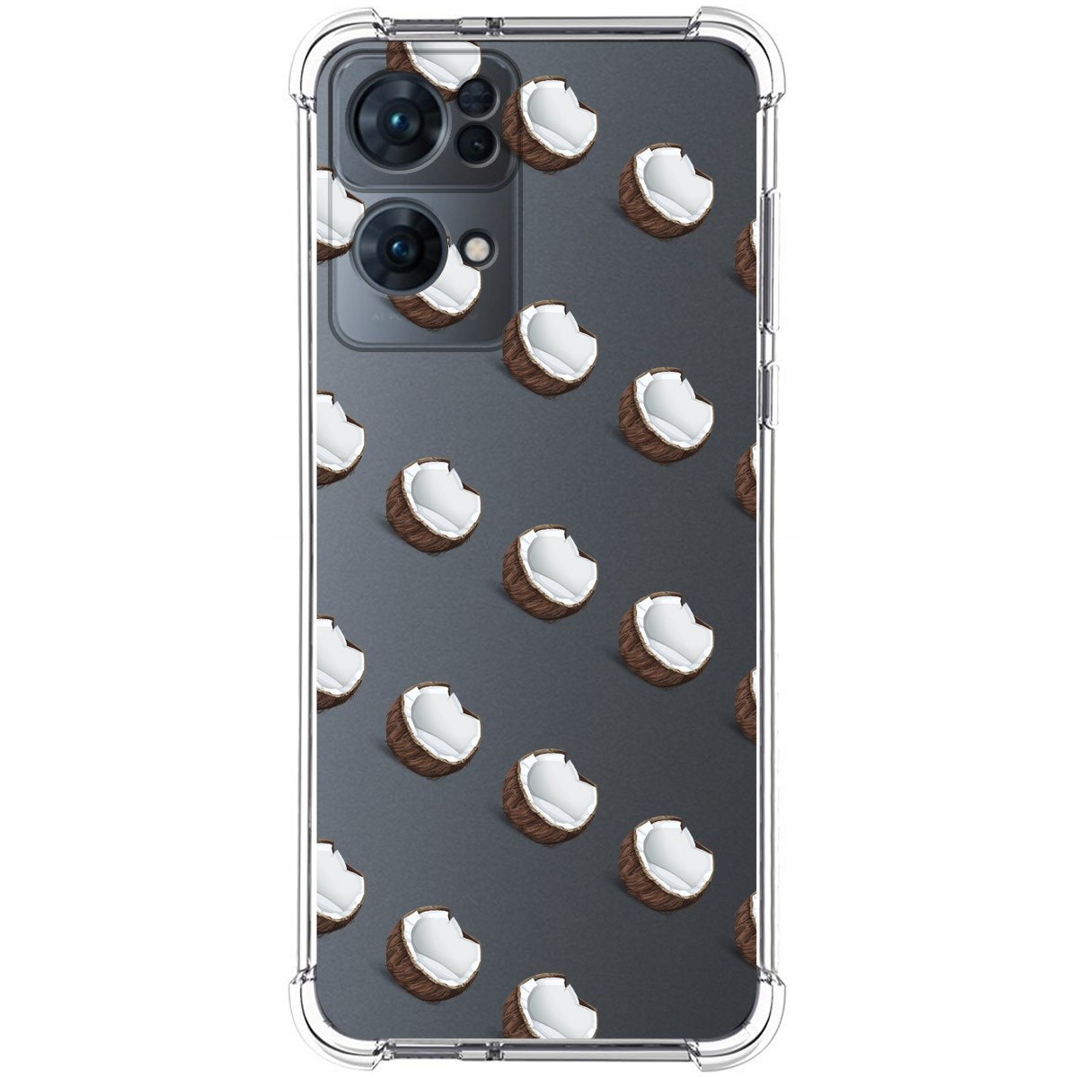 Funda Silicona Antigolpes para Oppo Reno 7 Pro 5G diseño Cocos Dibujos