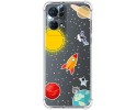 Funda Silicona Antigolpes para Oppo Reno 7 Pro 5G diseño Espacio Dibujos