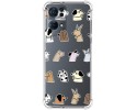 Funda Silicona Antigolpes para Oppo Reno 7 Pro 5G diseño Perros Dibujos