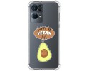 Funda Silicona Antigolpes para Oppo Reno 7 Pro 5G diseño Vegan Life Dibujos