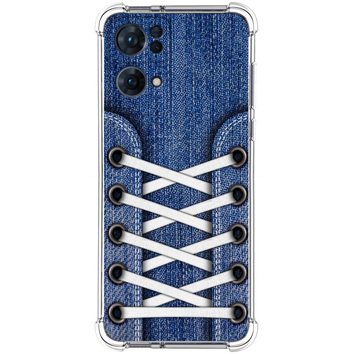 Funda Silicona Antigolpes para Oppo Reno 7 Pro 5G diseño Zapatillas 01 Dibujos