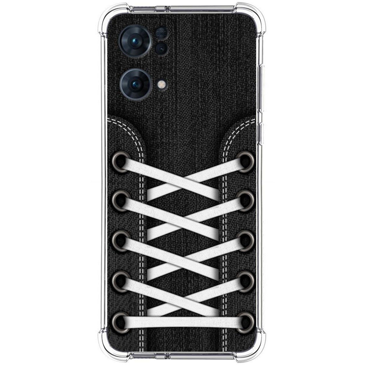 Funda Silicona Antigolpes para Oppo Reno 7 Pro 5G diseño Zapatillas 02 Dibujos