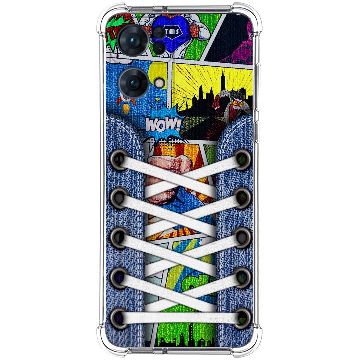 Funda Silicona Antigolpes para Oppo Reno 7 Pro 5G diseño Zapatillas 14 Dibujos