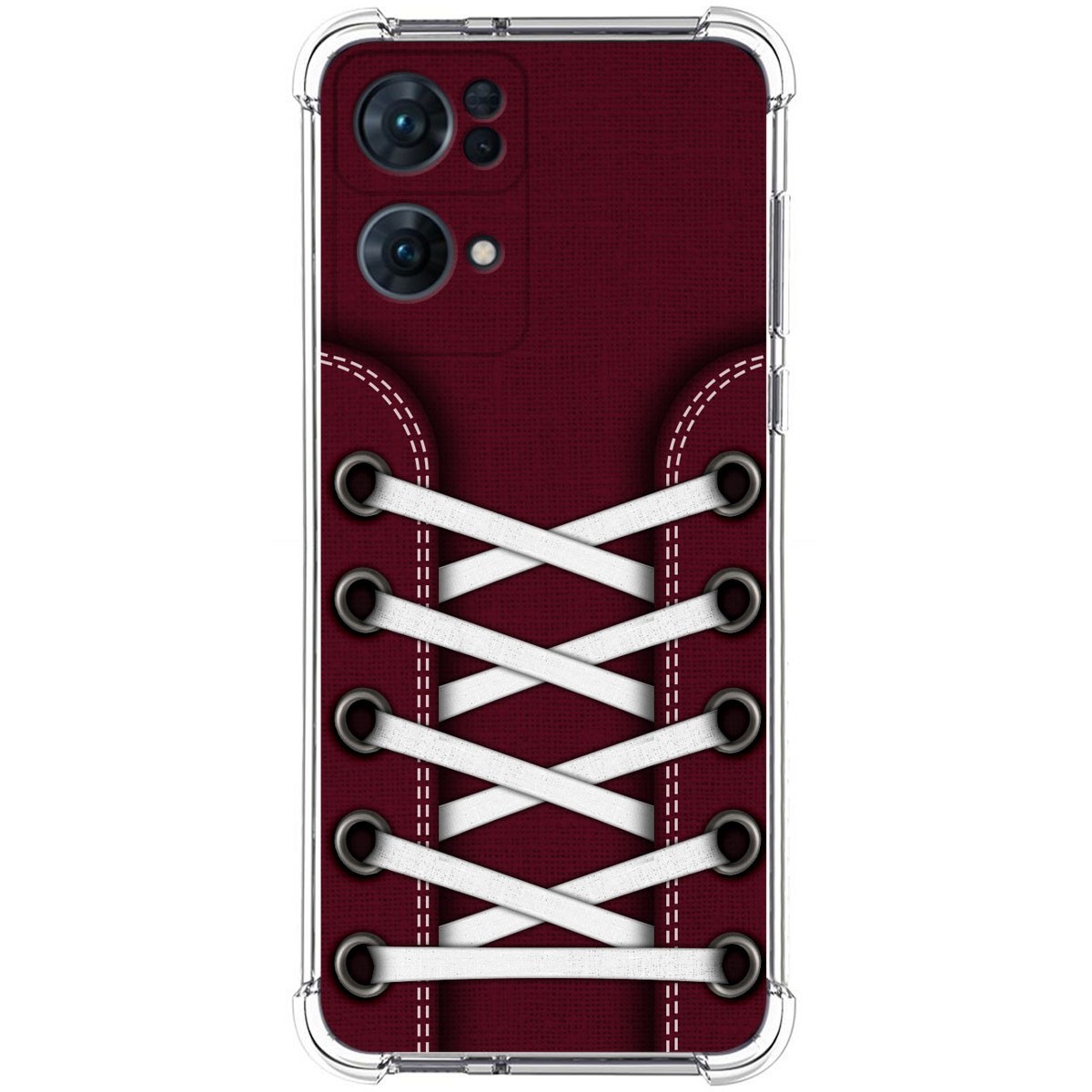 Funda Silicona Antigolpes para Oppo Reno 7 Pro 5G diseño Zapatillas 17 Dibujos