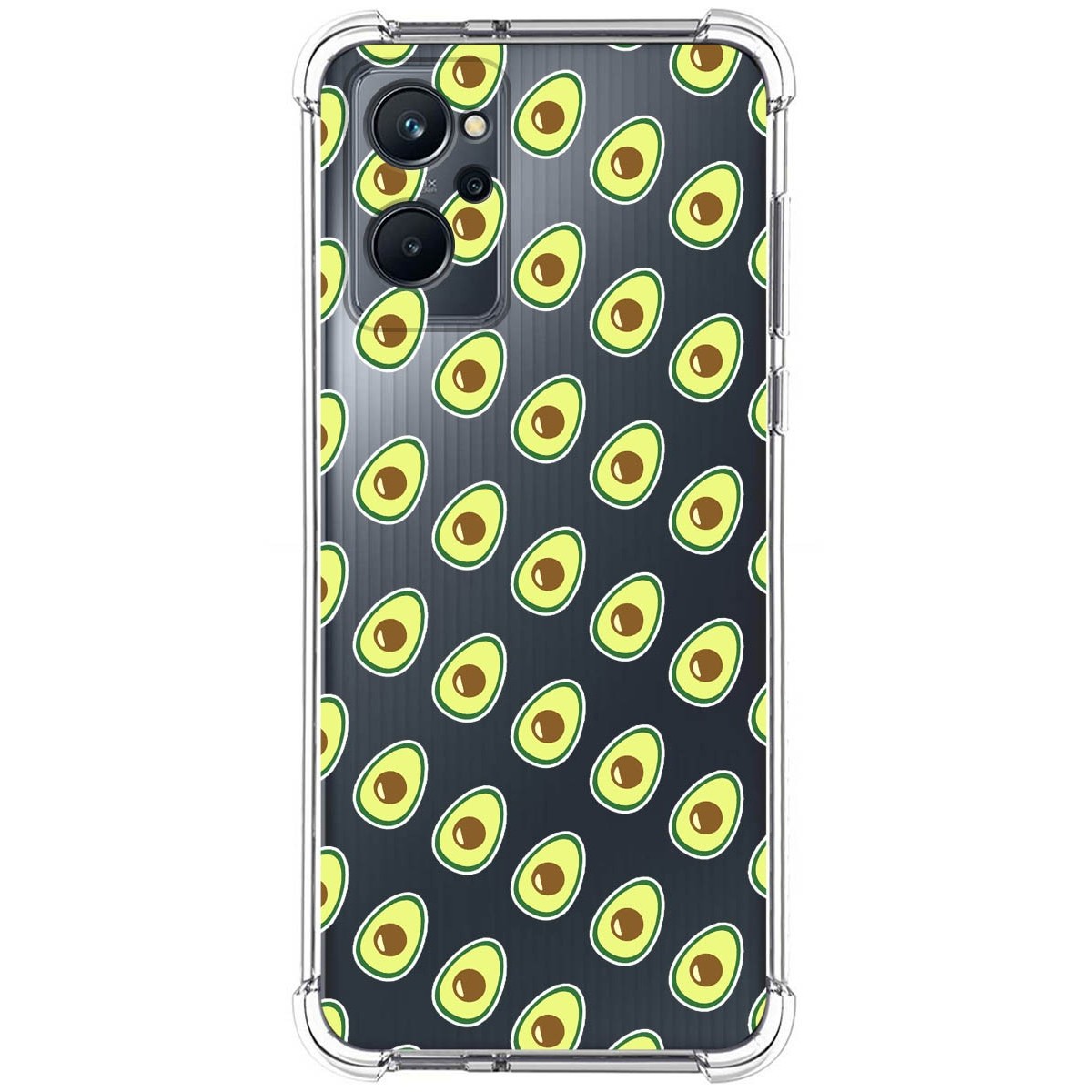 Funda Silicona Antigolpes para Realme 9i diseño Aguacate Dibujos