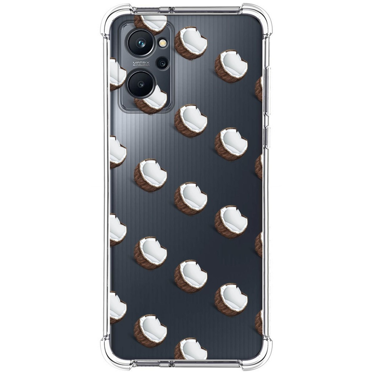 Funda Silicona Antigolpes para Realme 9i diseño Cocos Dibujos