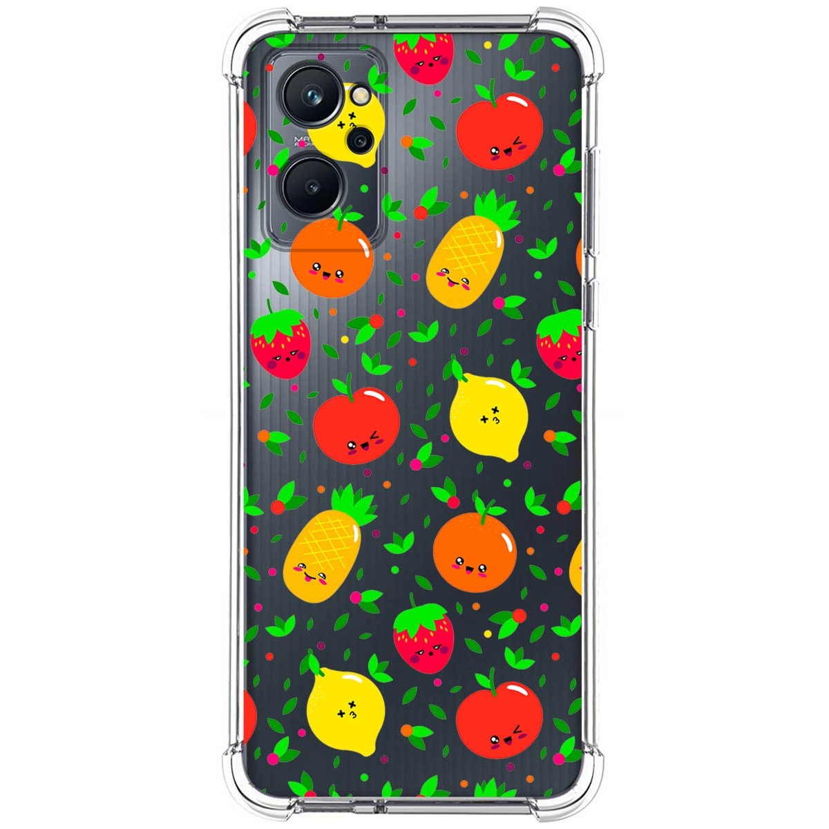 Funda Silicona Antigolpes para Realme 9i diseño Frutas 01 Dibujos