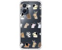 Funda Silicona Antigolpes para Realme 9i diseño Perros Dibujos