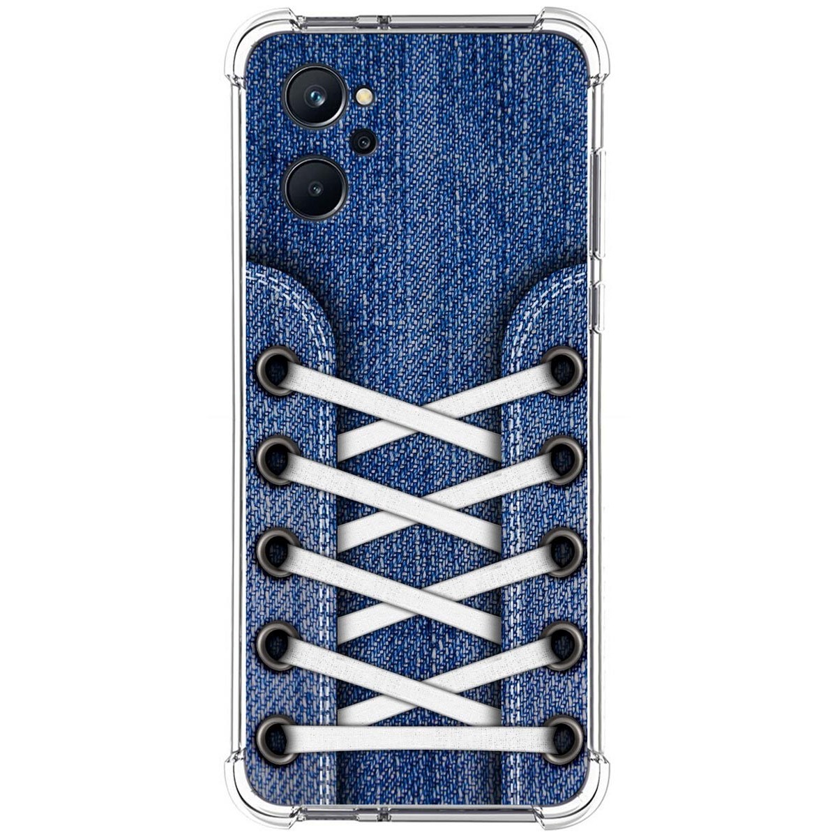 Funda Silicona Antigolpes para Realme 9i diseño Zapatillas 01 Dibujos