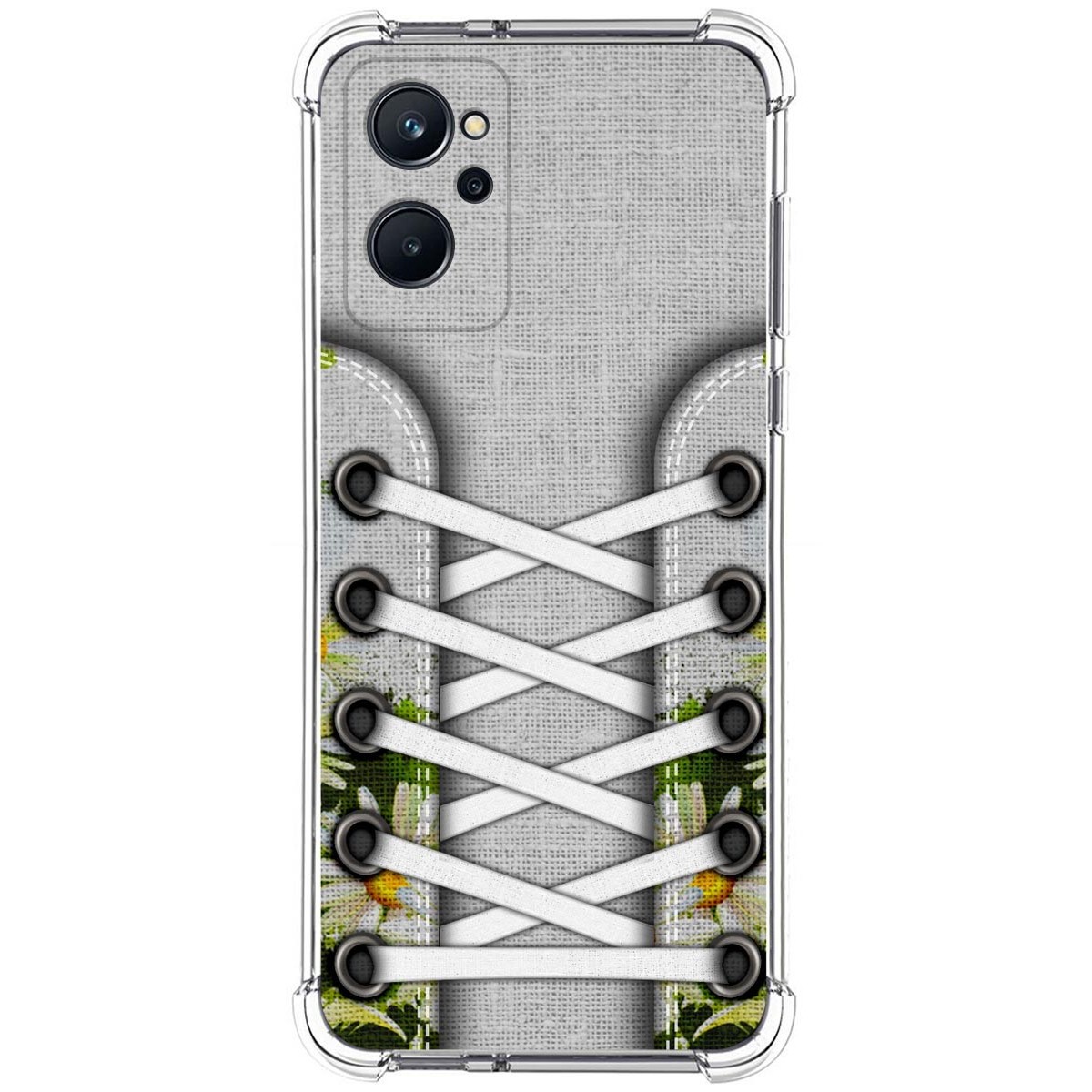 Funda Silicona Antigolpes para Realme 9i diseño Zapatillas 08 Dibujos