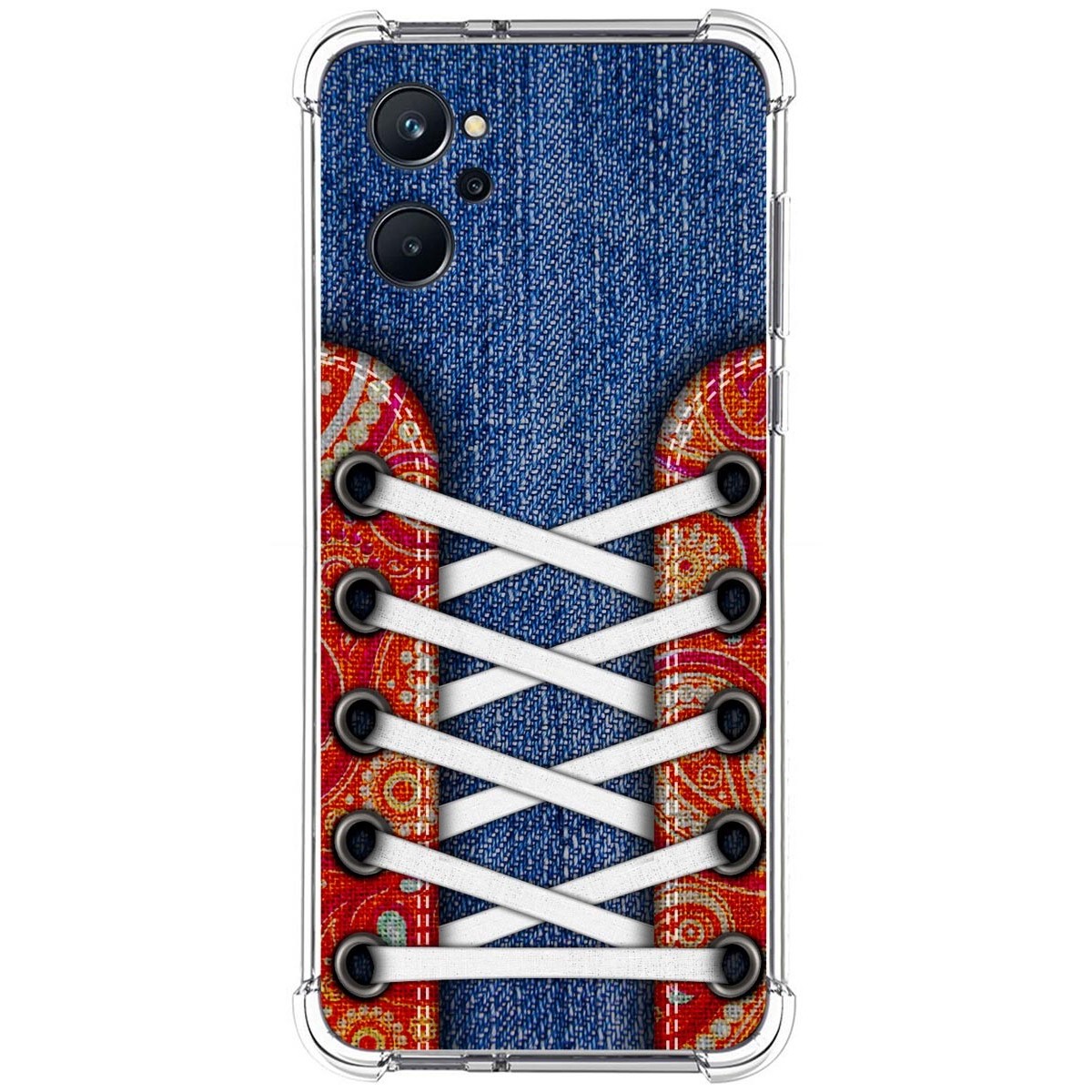 Funda Silicona Antigolpes para Realme 9i diseño Zapatillas 11 Dibujos