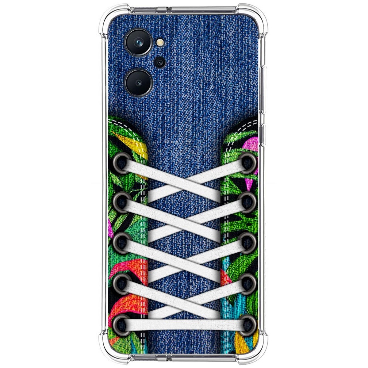 Funda Silicona Antigolpes para Realme 9i diseño Zapatillas 13 Dibujos