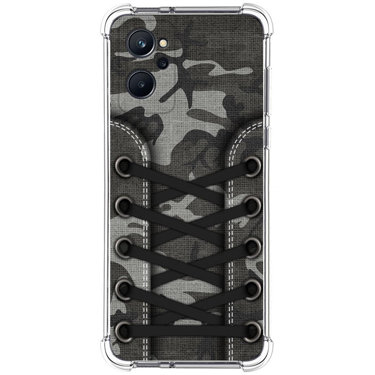 Funda Silicona Antigolpes para Realme 9i diseño Zapatillas 15 Dibujos