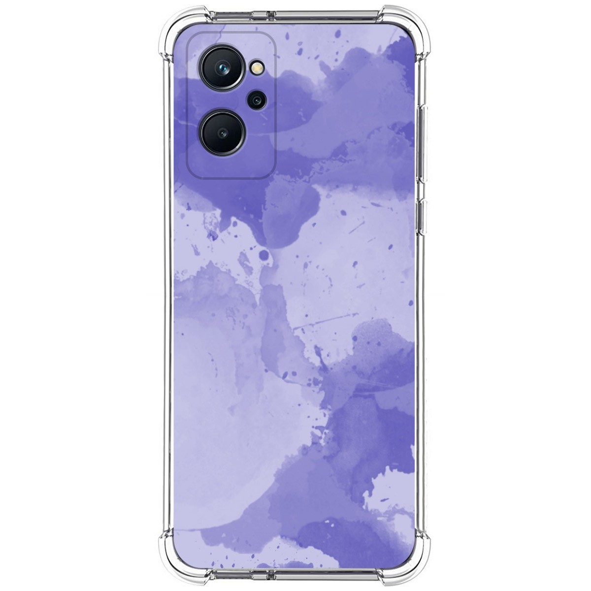 Funda Silicona Antigolpes para Realme 9i diseño Acuarela 01 Dibujos
