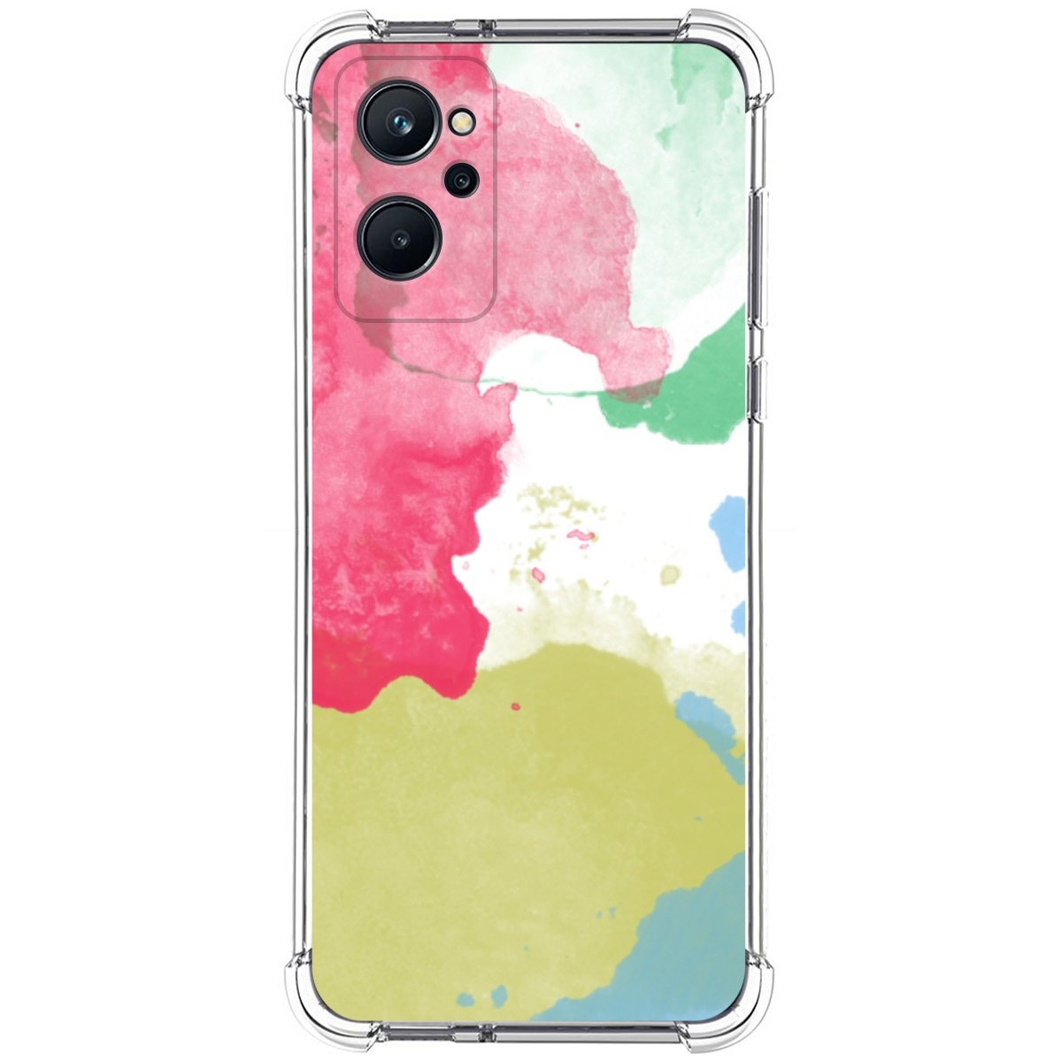 Funda Silicona Antigolpes para Realme 9i diseño Acuarela 02 Dibujos