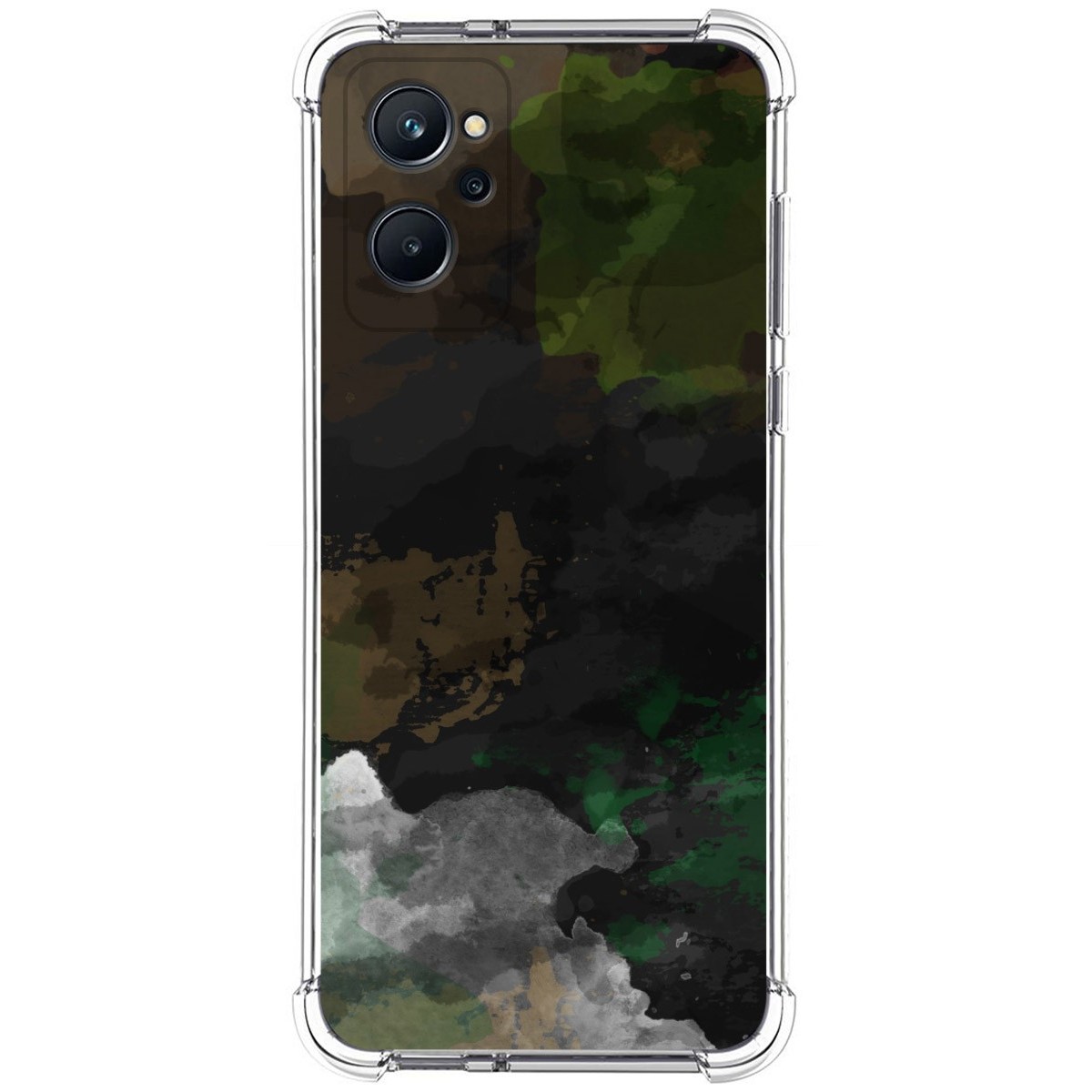 Funda Silicona Antigolpes para Realme 9i diseño Acuarela 12 Dibujos