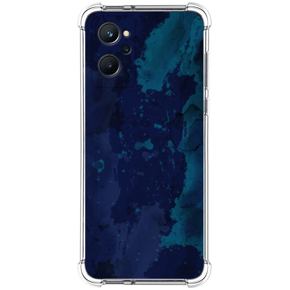 Funda Silicona Antigolpes para Realme 9i diseño Acuarela 13 Dibujos