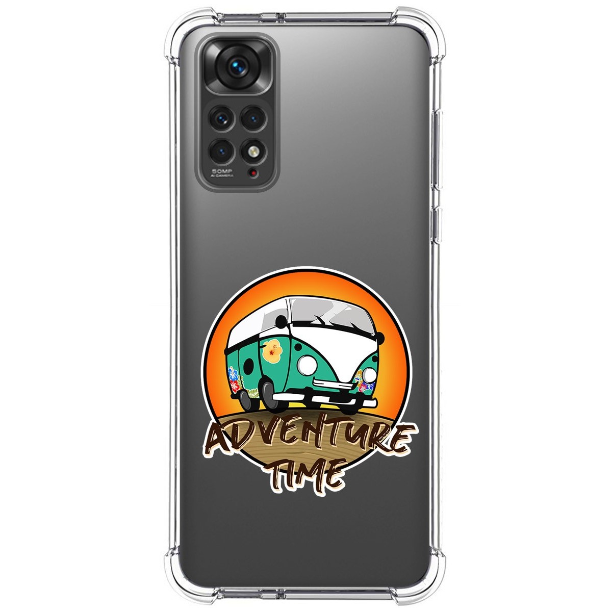 Funda Silicona Antigolpes para Xiaomi Redmi Note 11 / 11s diseño Adventure Time Dibujos