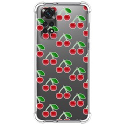 Funda Silicona Antigolpes para Xiaomi Redmi Note 11 / 11s diseño Cerezas Dibujos