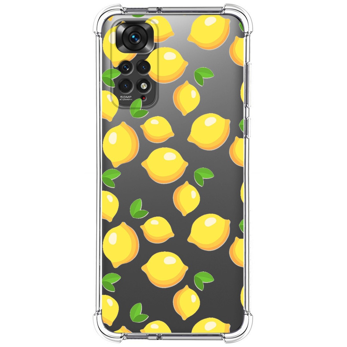Funda Silicona Antigolpes para Xiaomi Redmi Note 11 / 11s diseño Limones Dibujos
