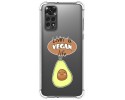 Funda Silicona Antigolpes para Xiaomi Redmi Note 11 / 11s diseño Vegan Life Dibujos
