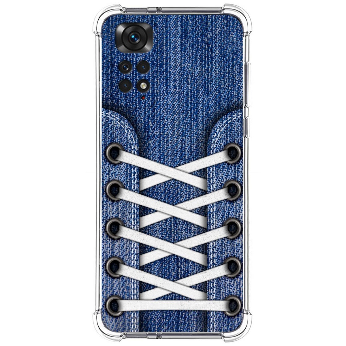 Funda Silicona Antigolpes para Xiaomi Redmi Note 11 / 11s diseño Zapatillas 01 Dibujos