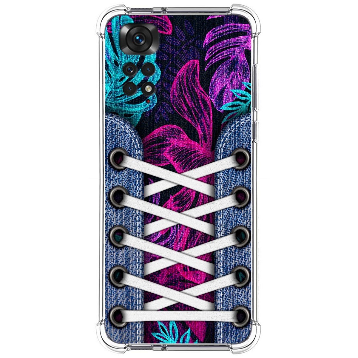 Funda Silicona Antigolpes para Xiaomi Redmi Note 11 / 11s diseño Zapatillas 07 Dibujos