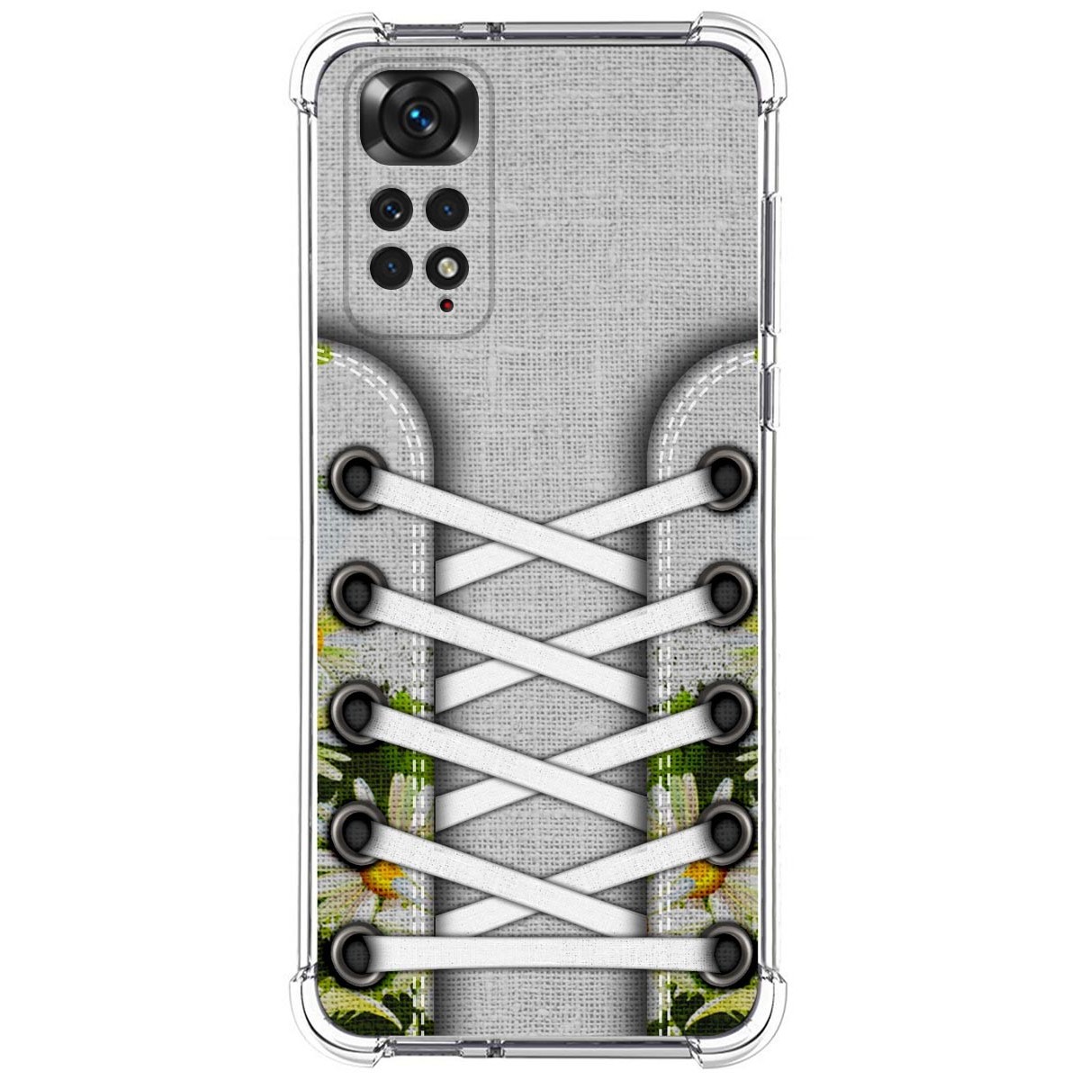 Funda Silicona Antigolpes para Xiaomi Redmi Note 11 / 11s diseño Zapatillas 08 Dibujos