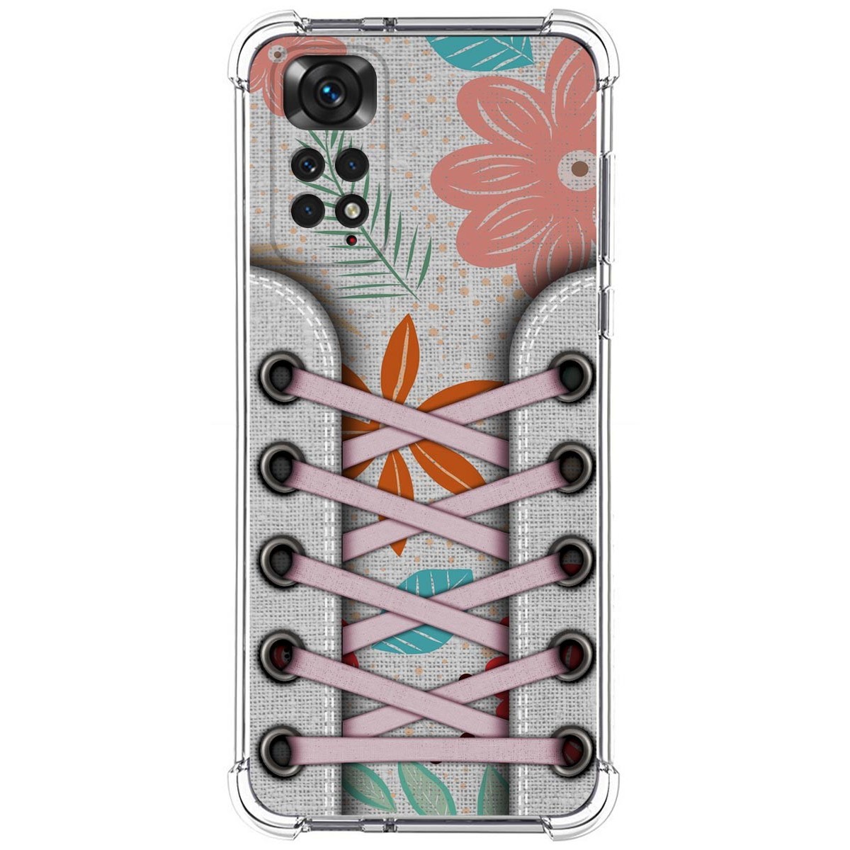 Funda Silicona Antigolpes para Xiaomi Redmi Note 11 / 11s diseño Zapatillas 09 Dibujos